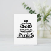 Carte Postale Citation Biblique (Debout devant)