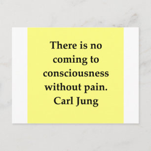 Carte Postale citation carl jung