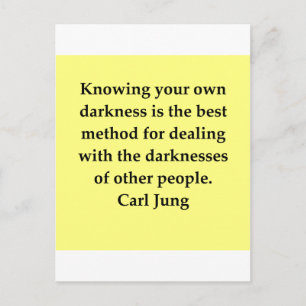 Carte Postale citation carl jung