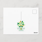 Carte Postale Citation chrétienne inspirante (Dos)