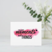 Carte postale Citation "Collect Moments" (Debout devant)
