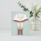 Carte Postale Citation d'amitié Anne of Green Gables (Debout devant)