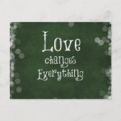 Carte Postale Citation d'amour (Devant)