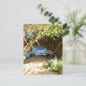 Carte Postale Citation d'amour des versets de la Bible disant Ro (Debout devant)