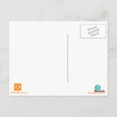 Carte postale Citation de Bouddha (Dos)