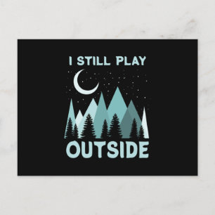 Carte Postale Citation de camping