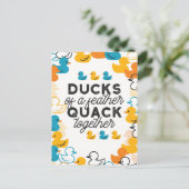 Carte Postale Citation De Canards Amusants (Debout devant)