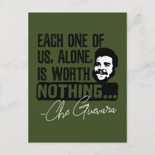 Carte Postale Citation De Che Guevara - Chacune Ne Vaut Rien