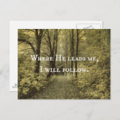 Carte Postale Citation de Christian (Devant / Derrière)