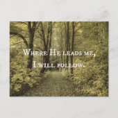 Carte Postale Citation de Christian (Devant)