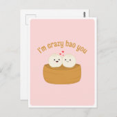 Carte Postale Citation de citation de nourriture asiatique migno (Devant / Derrière)