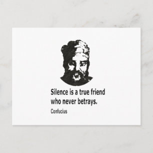 Carte Postale Citation De Confucius