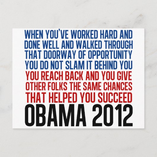 Carte Postale Citation de convention démocratique (Devant)