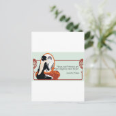 Carte Postale Citation de Dorothy Parker (Debout devant)