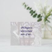 Carte Postale Citation de fierté et de préjudice (Debout devant)