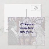 Carte Postale Citation de fierté et de préjudice (Devant / Derrière)