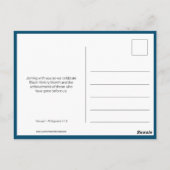 Carte Postale Citation de HARRIET TUBMAN Dreamer | BHM (Dos)