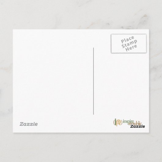 Carte Postale Citation de Henry David Thoreau (Dos)