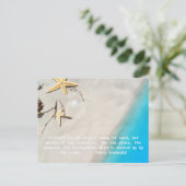 Carte Postale Citation de Henry Grunwald Beach (Debout devant)