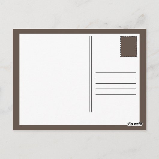 Carte Postale citation de james baldwin (Dos)