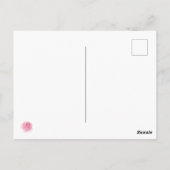 Carte Postale Citation de Jane Austen - Si je vous aimais moins  (Dos)