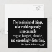 Carte Postale Citation de Kate Chopin (Devant / Derrière)