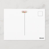 Carte Postale Citation de la Bible des Proverbes hébreux pour le (Dos)