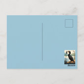 Carte Postale Citation de motivation drôle pour travailler plus (Dos)