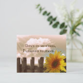 Carte Postale Citation de prière (Debout devant)