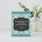 Carte Postale Citation de remerciement Rumi II (Debout devant)