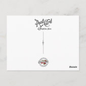 Carte Postale Citation de Saint-Thérèse Roses roses roses rouges (Dos)