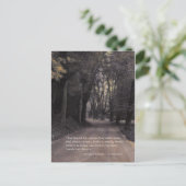 Carte Postale Citation de Shakespeare; Bend in the Buffalo Road (Debout devant)