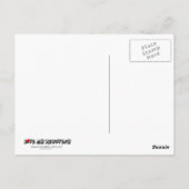 Carte Postale Citation de slogan de récupération en 12 étapes «  (Dos)