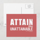 Carte Postale Citation de Tennyson (Devant / Derrière)