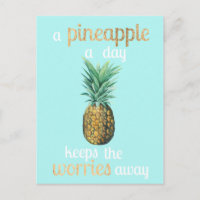 Citation de vie d'ananas