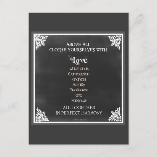 Carte Postale Citation d'Écriture Inspirante (Devant)