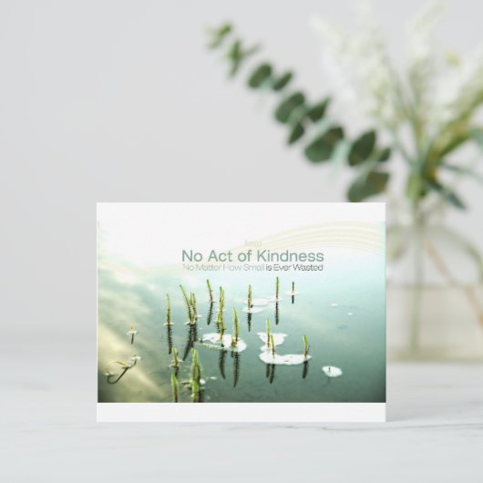 Carte Postale Citation d'inspiration -- Ésope (Debout devant)