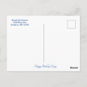 Carte Postale Citation drôle de dicton drôle Motivation Annivers (Dos)