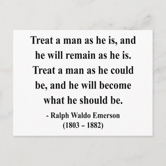 Carte Postale Citation Emerson 9a (Devant)