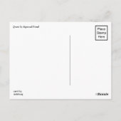 Carte Postale Citation gratuite (Dos)