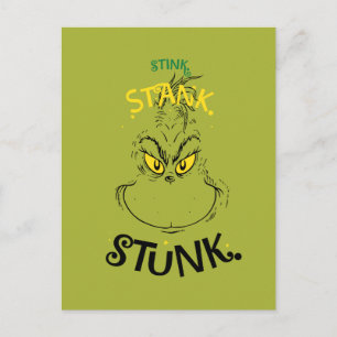 Carte Postale Citation Grinch Mister Stink Stunk