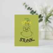 Carte Postale Citation Grinch Mister Stink Stunk (Debout devant)