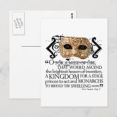 Carte Postale Citation Henry V (Devant / Derrière)