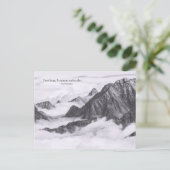 Carte Postale Citation "I Contain Multitudes" avec votre photo (Debout devant)