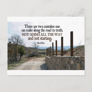 Carte Postale Citation inspirante — Bouddha