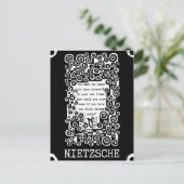 Carte Postale Citation inspirante de PHOENIX par Nietzsche (Debout devant)