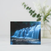 Carte Postale Citation Inspirationnelle de Winston Churchill "Fa (Debout devant)