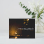 Carte Postale Citation Inspirationnelle Edith Wharton "Light" (Debout devant)