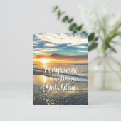 Carte Postale Citation inspirée de Christian Sunrise (Debout devant)