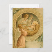 Carte postale (Citation) : L'amour est tombé à Noë (Devant / Derrière)